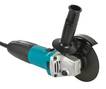 Hand-held power tool - angle grinder Stock Photos