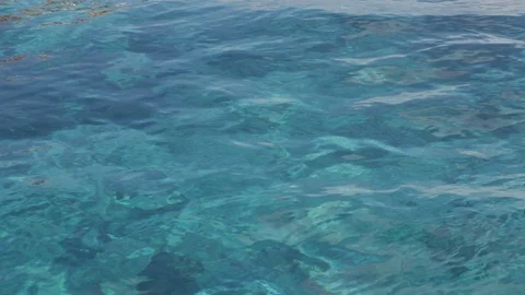 Hand held of wave blue ocean. Stockbeeldmateriaal 106575452