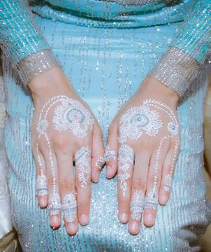 Hand Henna Stock Photos