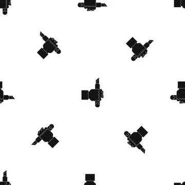 Hand hoding construction utility knife pattern seamless black Stock Illustration