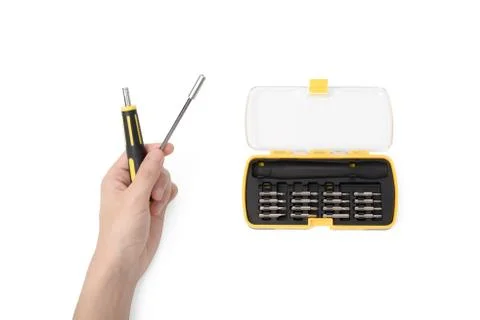 Hand hold variable screwdriver Stock-Fotos
