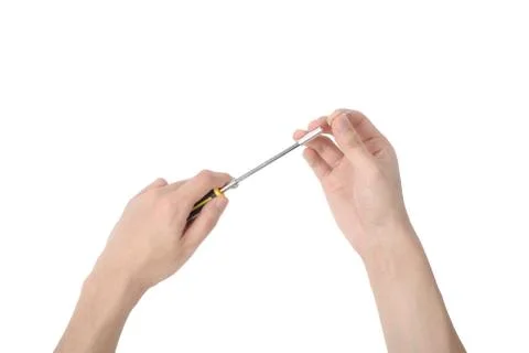 Hand hold variable screwdriver Stock Photos