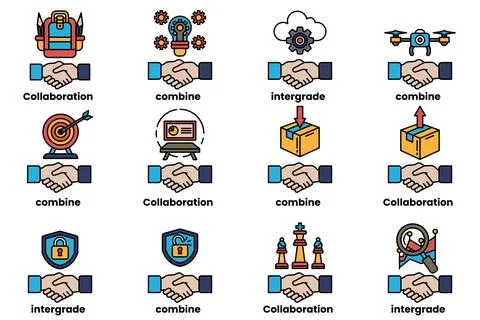 A hand holding another hand, symbolizing collaboration and teamwork Stock-Illustration