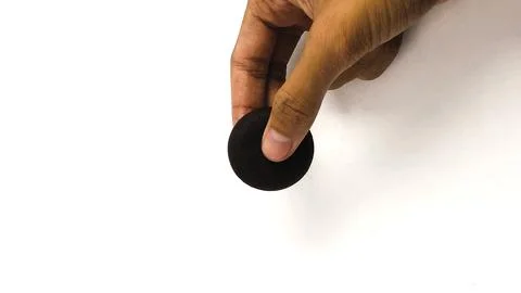 Hand holding cookie Stock Photos
