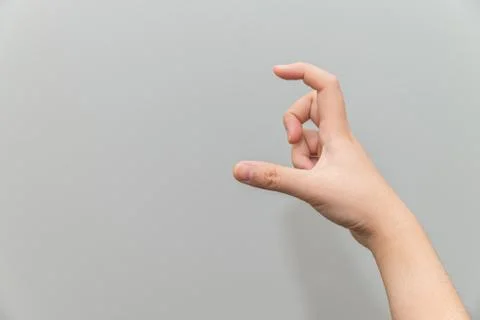 Hand holding imaginary card Stock Photos