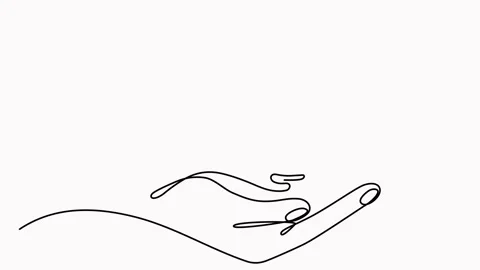 Hand holding light bulb and paper plane animation. Stock Footage 302091317