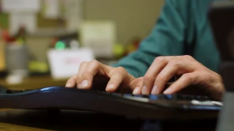 A hand holding a remote control Video stock 155538490
