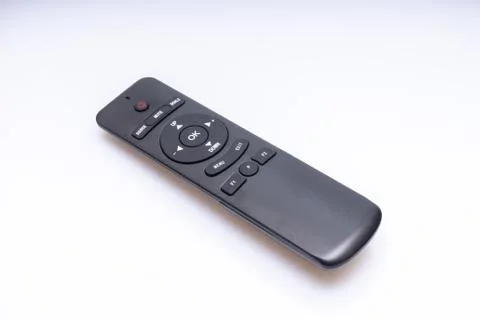  Hand holding a remote control Stock Photos