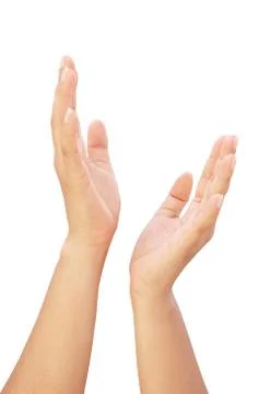 Hand holding star Stock Photos
