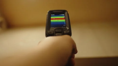 Hand holding thermal imager checking heat distribution 動画素材 316843833