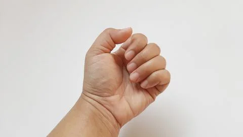 Hand human expression gestures doodle Stock Photos