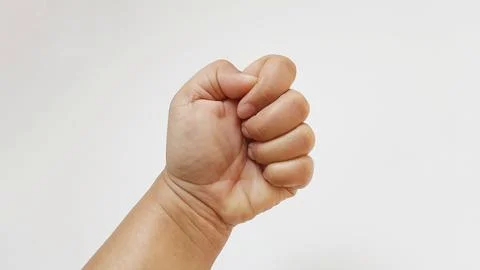 Hand human expression gestures doodle Stock Photos