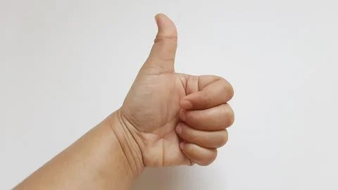 Hand human expression gestures doodle Stock Photos