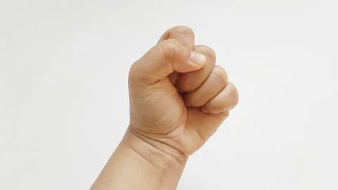 Hand human expression gestures doodle Stock Photos