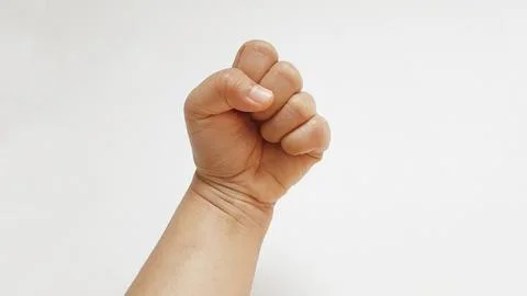 Hand human expression gestures doodle Stock Photos