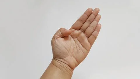 Hand human expression gestures doodle Stock Photos