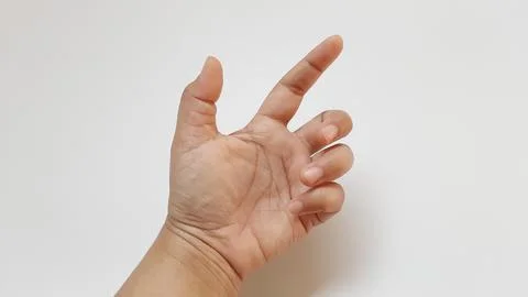 Hand human expression gestures doodle Stock Photos