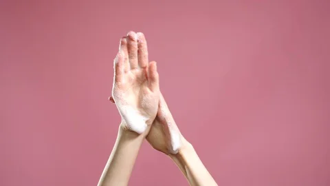 Hand hygiene. Stock Footage 129036933