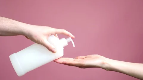 Hand hygiene. Stock Footage 129036964