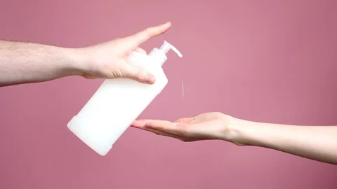 Hand hygiene. Stock Footage 129036974