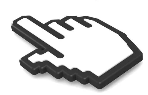 Hand icon 2011 Rounded corners Stock Illustration