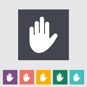 Hand icon Stock Illustration
