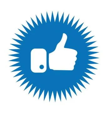 Hand Like Icon Stock Illustration