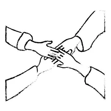 Hand icon image Illustrazione stock
