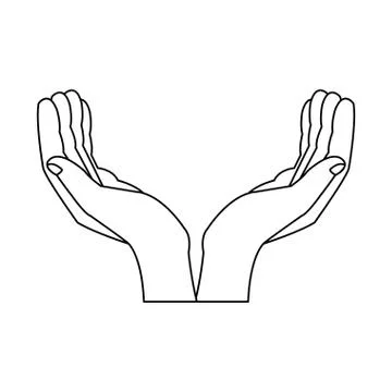Hand icon image Stock Illustration