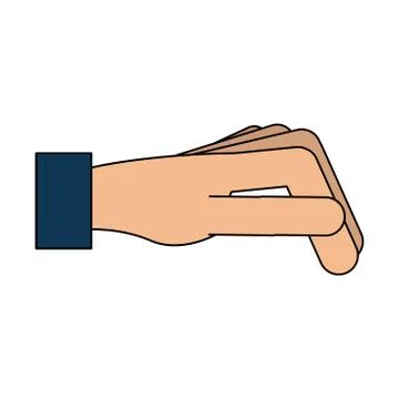Hand icon image Stock Illustration