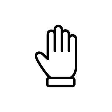 Hand icon vector illustration. hand sign and symbol. hand gesture Stock Illustration
