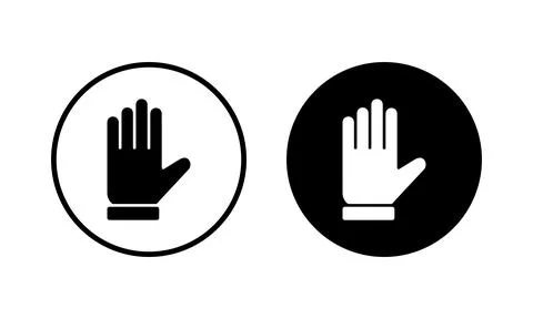 Hand icon vector illustration. hand sign and symbol. hand gesture Stock Illustration
