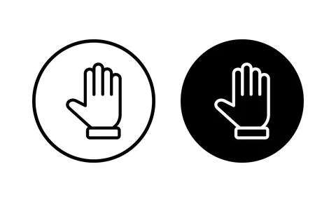 Hand icon vector illustration. hand sign and symbol. hand gesture Stock Illustration