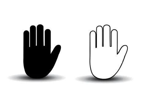 Hand icons vector illustration Stock Illustration