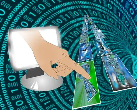 The hand Stock Illustration