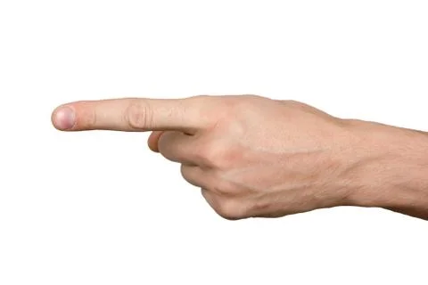 Hand-index Stock Photos