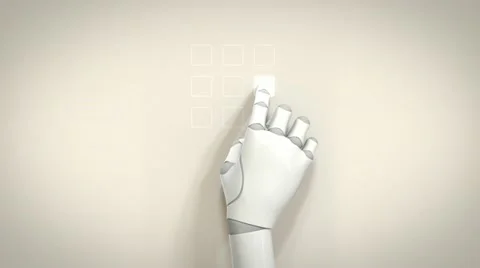 Hand on a Keypad 스톡 동영상 10818031