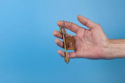 Hand with keys. Stock Photos