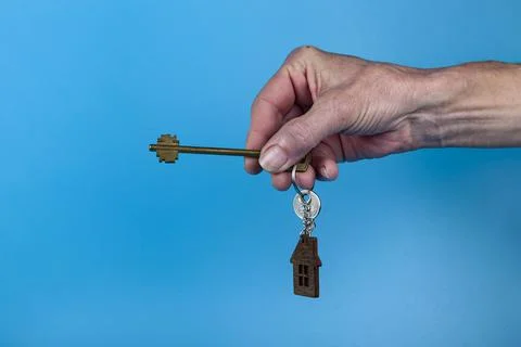 Hand with keys. Stock Photos