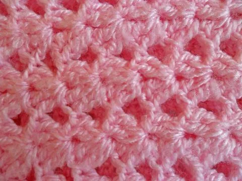 Hand knitted background Stock Photos