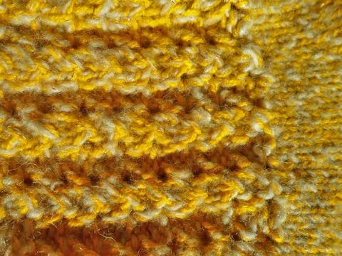 Hand knitted background Stock Photos