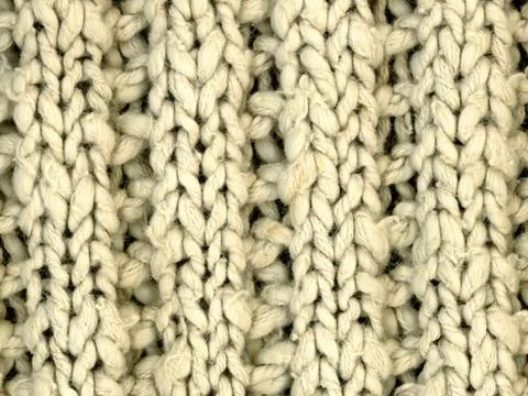 Hand knitted background Stock Photos