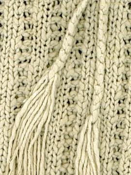 Hand knitted background Stock Photos