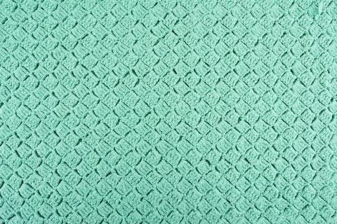 Hand knitted blanket texture Stock Photos