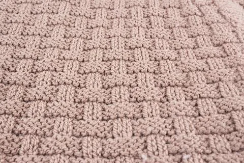 Hand knitted texture Stock Photos