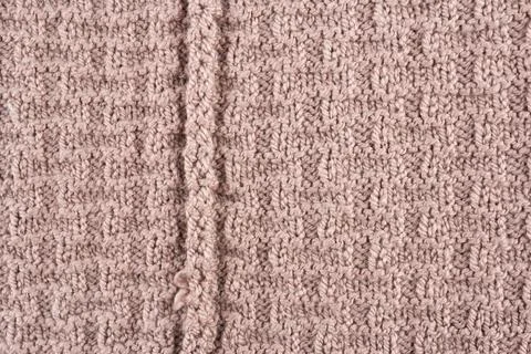 Hand knitted texture Foto stock