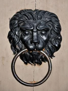 Hand knocker Stock Photos