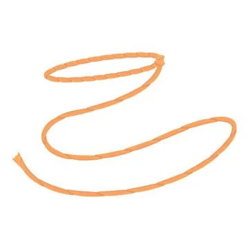 Hand lasso icon, cartoon style Stock Illustration