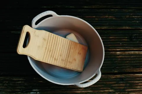 Hand Laundry Kit Stock Photos