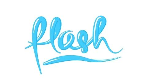Hand lettering animation, modern text style, cursive logo, good quality Stock Footage 73968327